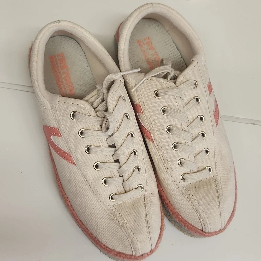Tretorn Nylite plus espadrille EUC size 8